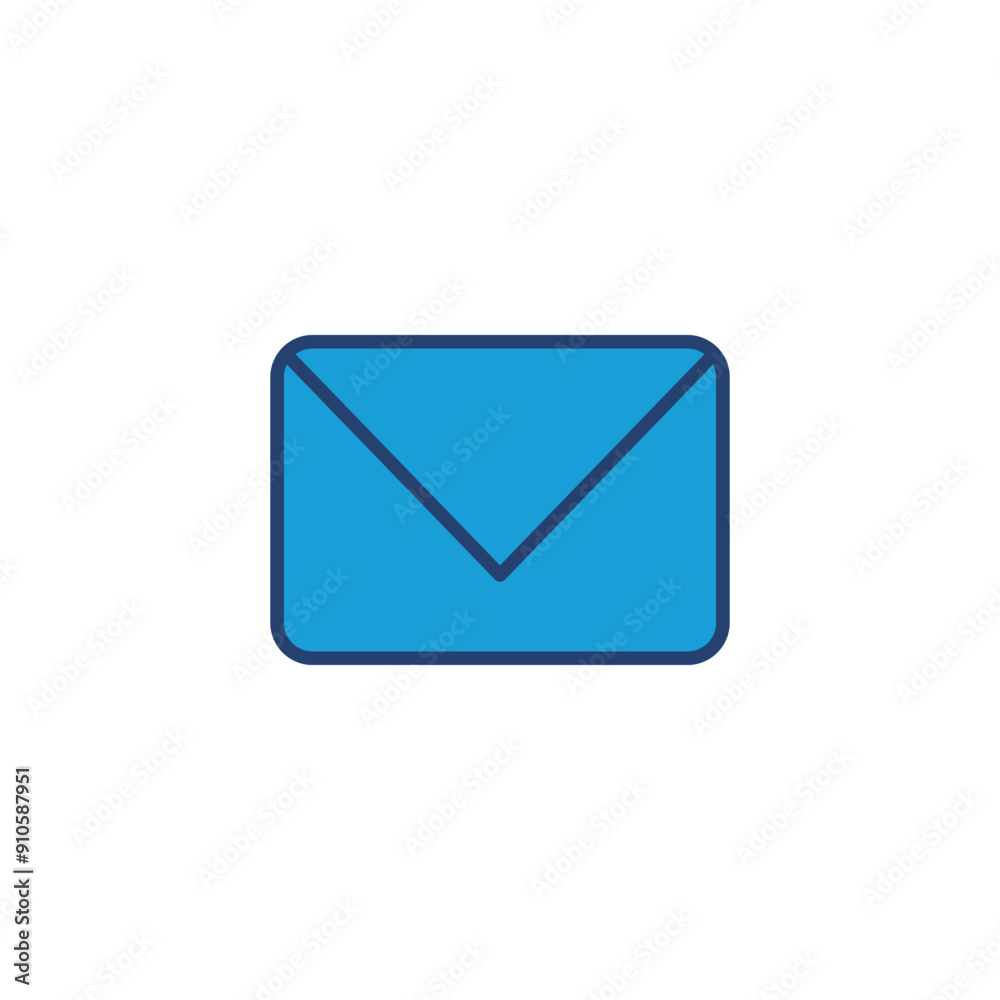 Mail icon vector. email icon vector. E-mail icon. Envelope illustration Mail icon vector. email icon vector. E-mail icon. Envelope illustration