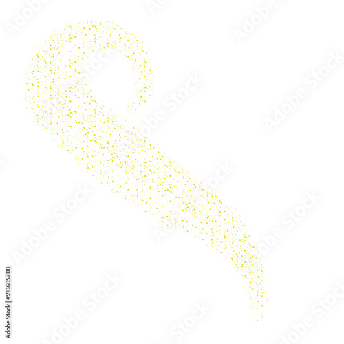 Fotografie Glitter Particle Gold Lines