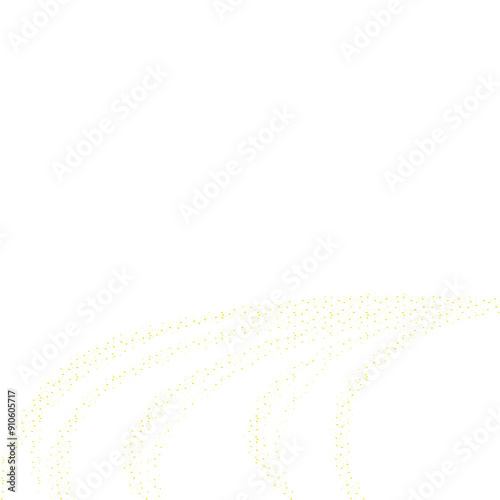 Konstfotografi Glitter Particle Gold Lines