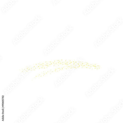 Obraz na płótnie Glitter Particle Gold Lines
