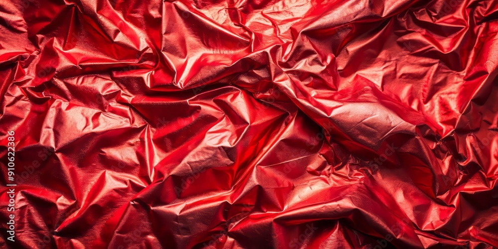 Vibrant soft red foil background with subtle wrinkles and gentle sheen, creating a luxurious and sophisticated texture perfect for designs and visual projects. Vibrant soft red foil background with subtle wrinkles and gentle sheen, creating a luxurious and sophisticated texture perfect for designs and visual projects.