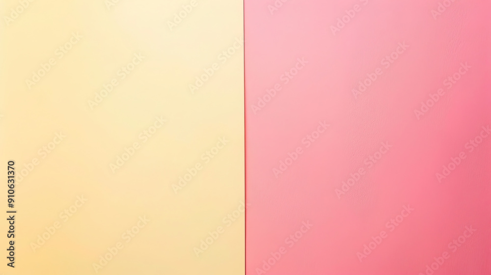 minimalist gradient pink and yellow background