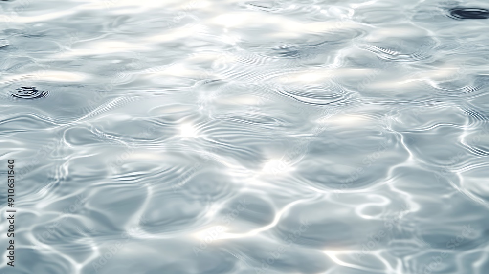Fototapeta premium White water wave texture background,Closeup of desaturated transparent clear calm water surface texture with splashes and bubbles. Trendy abstract nature background. 