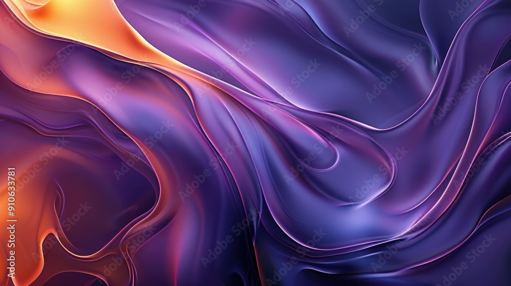Vibrant abstract background with purple, orange, and yellow waves and swirls, perfect for business presentations and marketing materials Vibrant abstract background with purple, orange, and yellow waves and swirls, perfect for business presentations and marketing materials