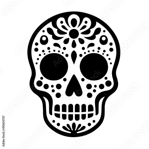 Day of the Dead Skull Icon