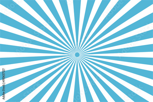 Blue sunburst abstract background, Blue and white sunburst retro background, Sunburst blue stripes sun rays background, Blue and white vintage retro sunburst abstract background