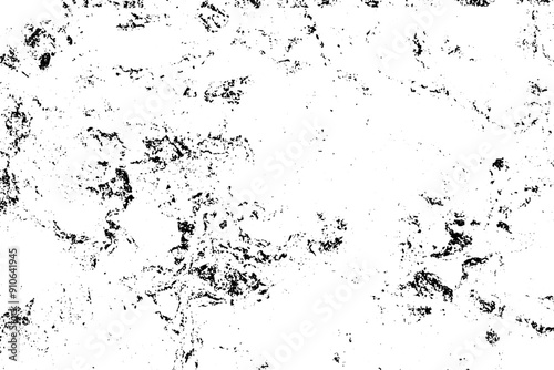 Background of black and white texture. Abstract monochrome pattern of spots, cracks, dots, chips.