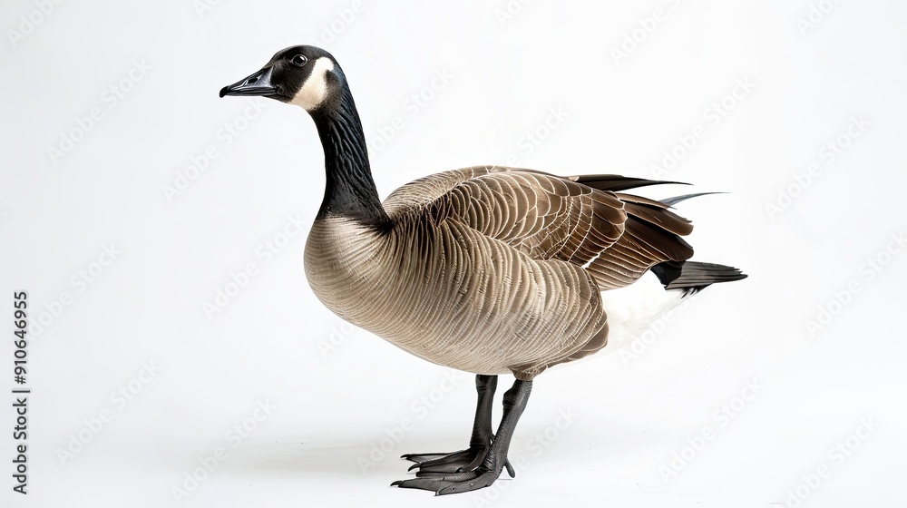 goose isolated on white background goose isolated on white background