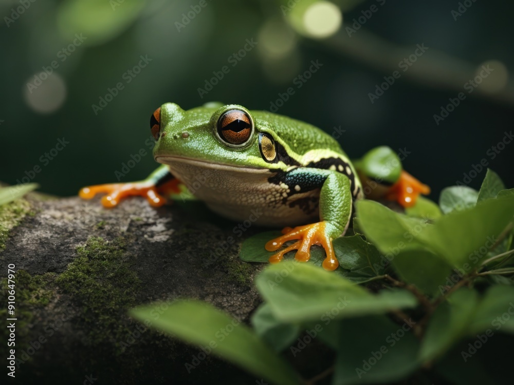 Tree frog Wallace flying frog Tree frog Wallace flying frog