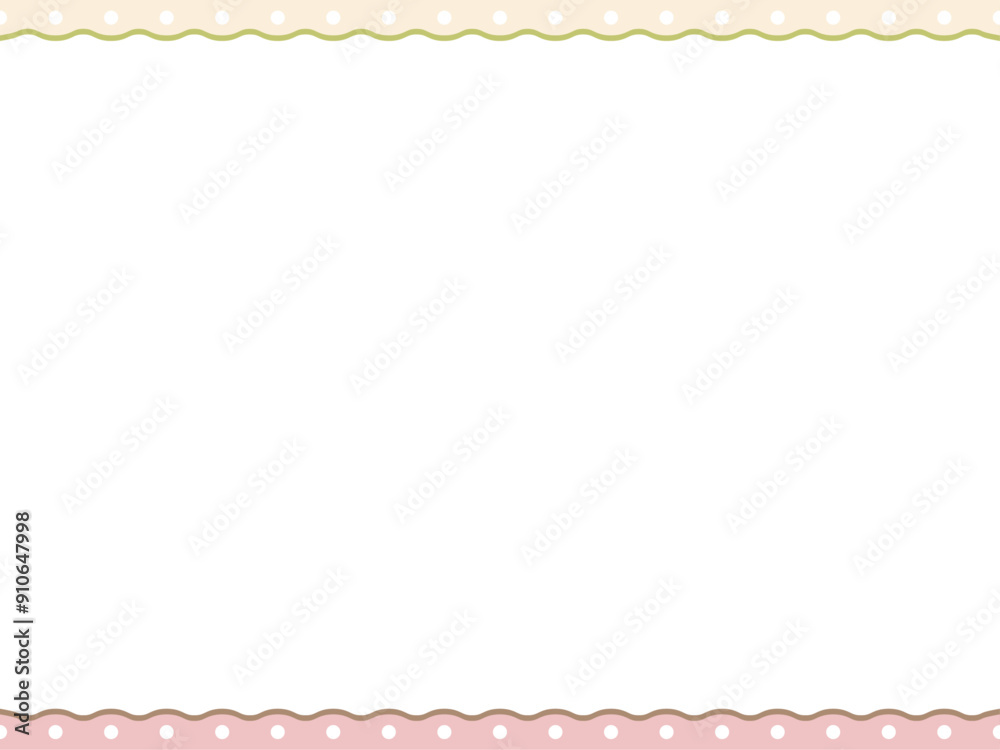 くすみカラーのかわいいフレームイラスト素材 くすみカラーのかわいいフレームイラスト素材