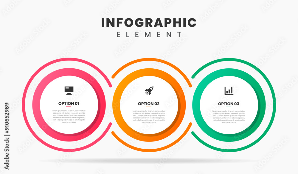 Vector Graphic of Infographic Element Design Templates with Icons and 3 Options or Steps. Suitable for Process Diagram, Presentations, Workflow Layout, Banner, Flow Chart, Infographic. Vector Graphic of Infographic Element Design Templates with Icons and 3 Options or Steps. Suitable for Process Diagram, Presentations, Workflow Layout, Banner, Flow Chart, Infographic.