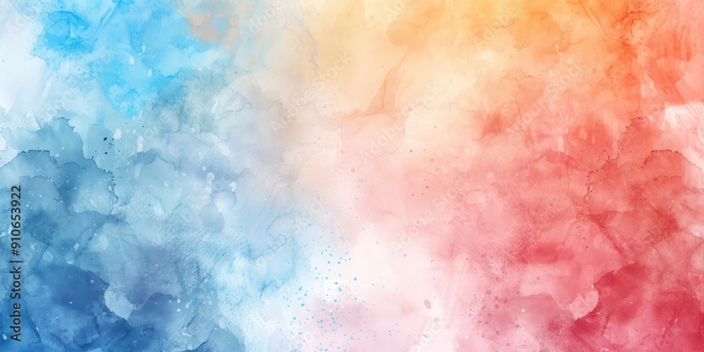 Abstract Watercolor: Develop a background that features abstract watercolor splashes and gradients. Use a mix of pastel and vibrant colors to create a visually engaging and soothing effect. Abstract Watercolor: Develop a background that features abstract watercolor splashes and gradients. Use a mix of pastel and vibrant colors to create a visually engaging and soothing effect.
