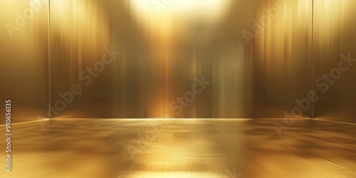 Polished gold surface with a soft gradient, transitioning from light to dark gold.