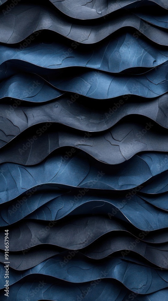 a close up of a wave of blue water