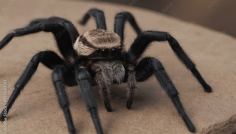 closeup of a tarantula spider closeup of a tarantula spider