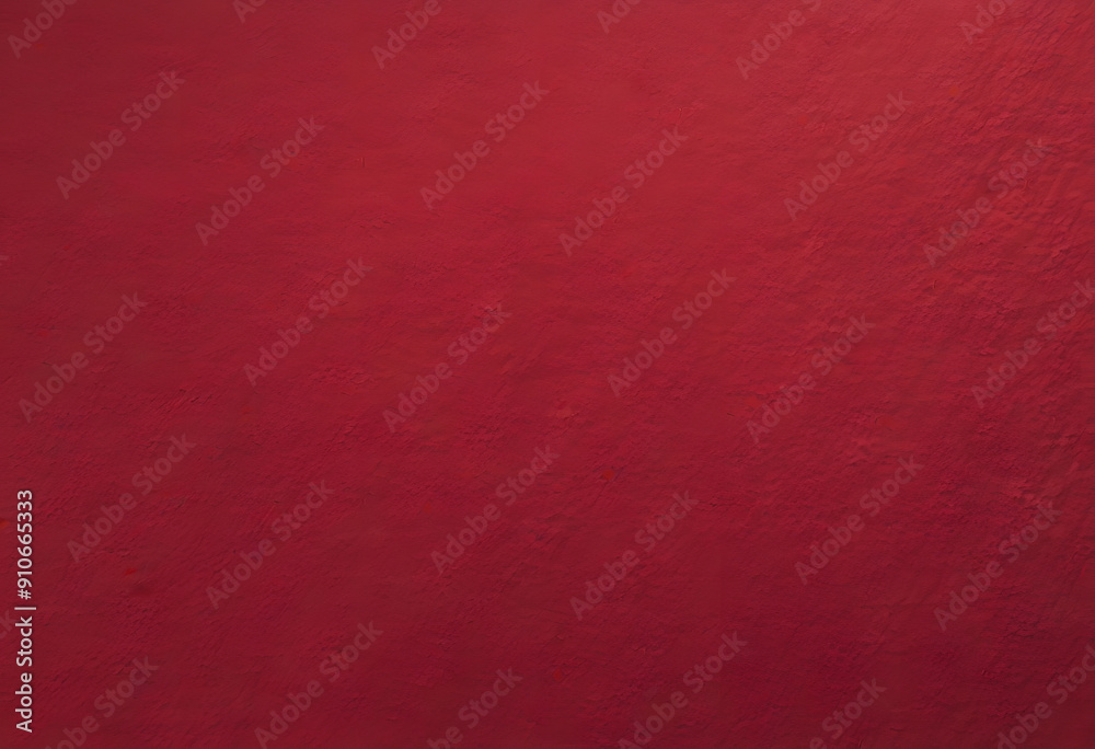 Fototapeta premium A smooth, abstract background featuring a gradient of deep red hues with subtle textures. A close-up view, create a dynamic pattern. The rich red color adds depth and warmth to the image.