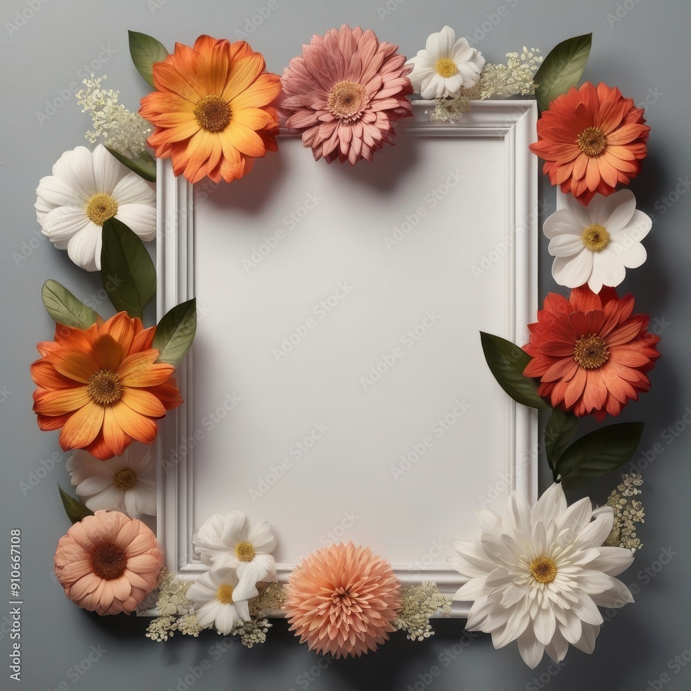 Obraz premium Flower in the frame wall art