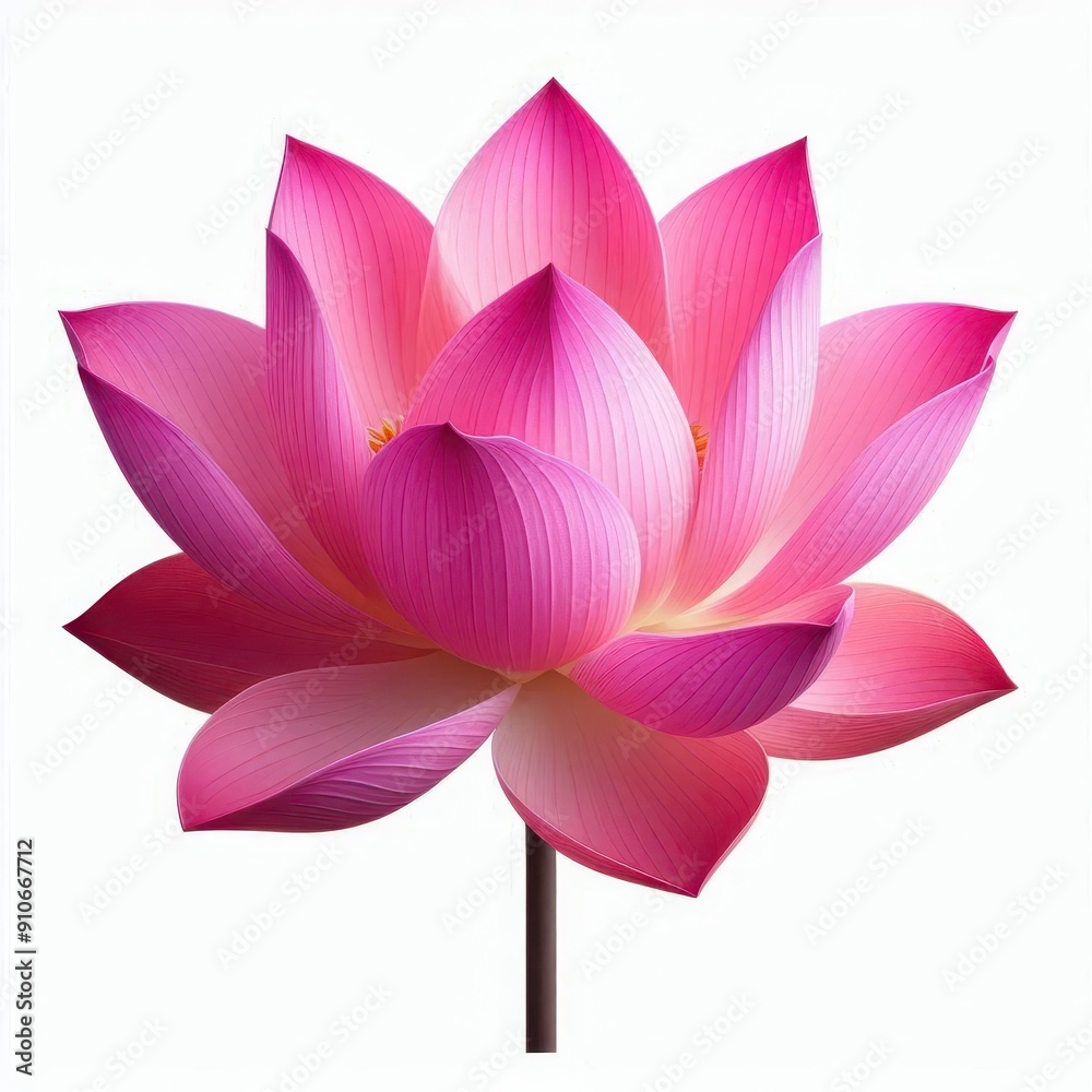 pink lotus isolated on white pink lotus isolated on white