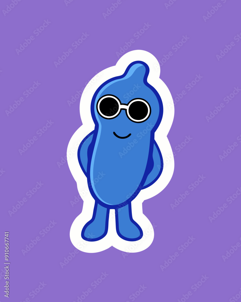Cool Beans Silhouette Sticker Vector Illustration Cool Beans Silhouette Sticker Vector Illustration