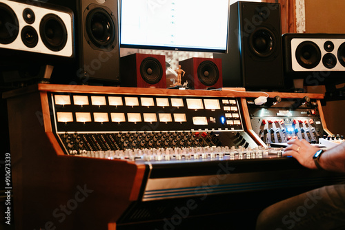 Music Recording Studio Desk
