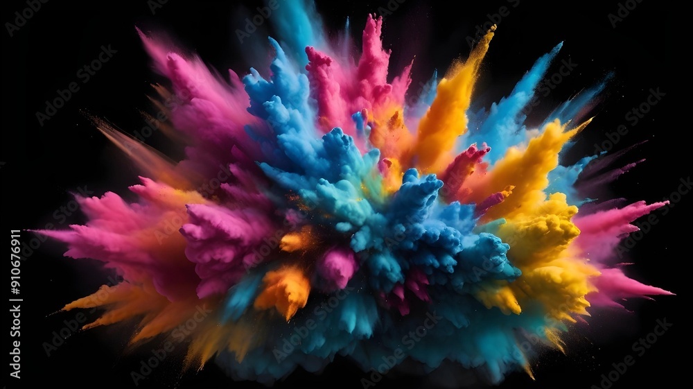 Vibrant Color Explosion Vibrant Color Explosion