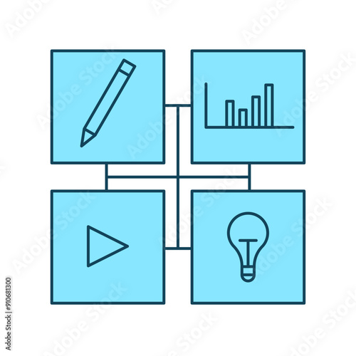 Multitasking for Productivity Icon