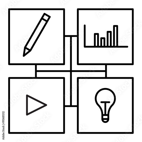 Multitasking for Productivity Icon