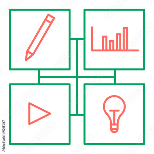 Multitasking for Productivity Icon