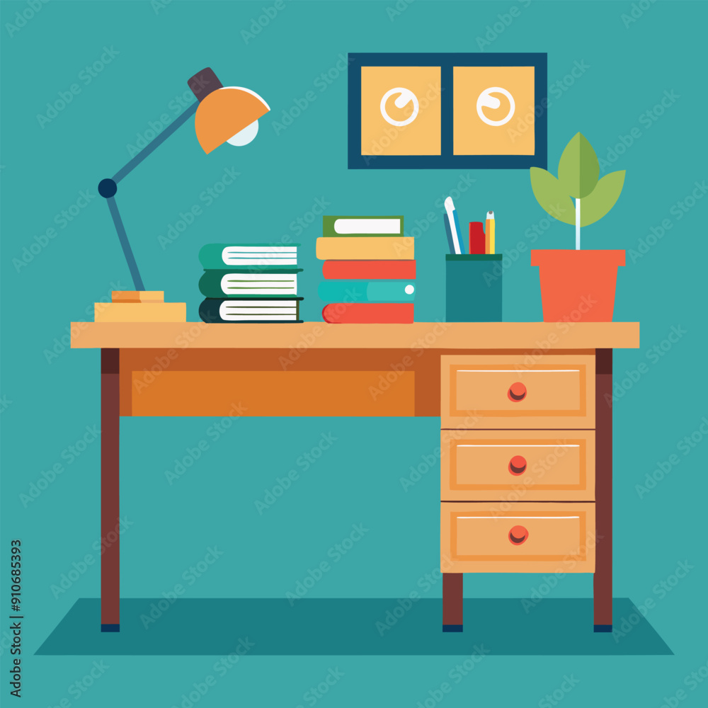office desk vector silhouette icon for design office desk vector silhouette icon for design