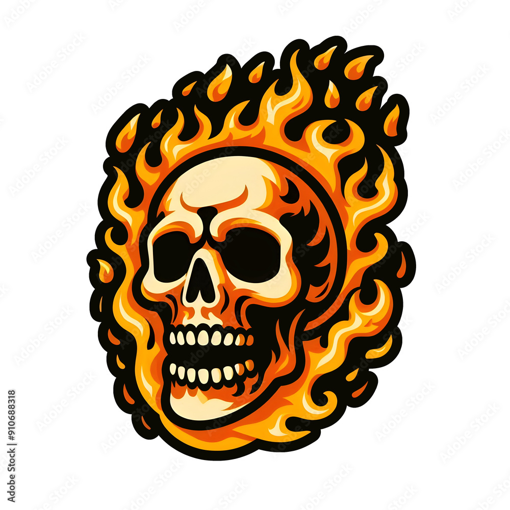 Fire Skull Fire Skull