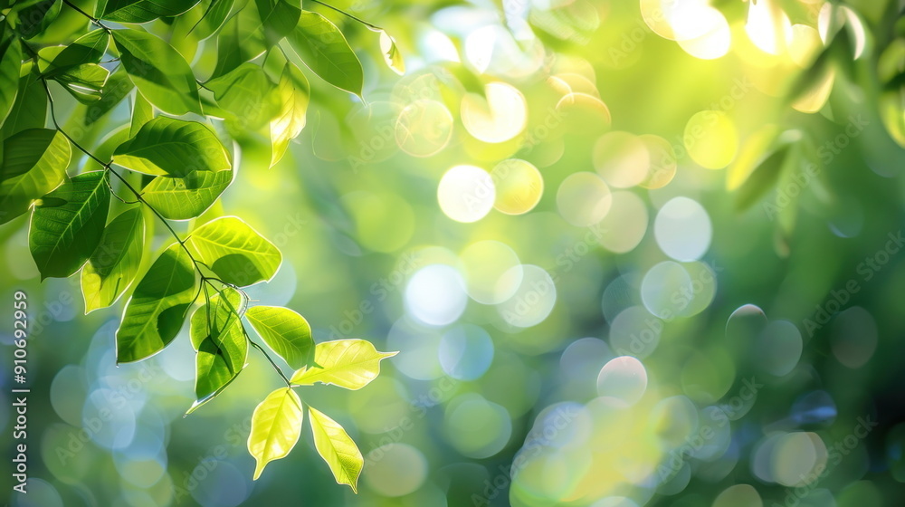 green leaf bokeh nature background, wallpaper green leaf bokeh nature background, wallpaper