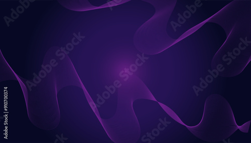 Purple lines and purple gradations on a dark background