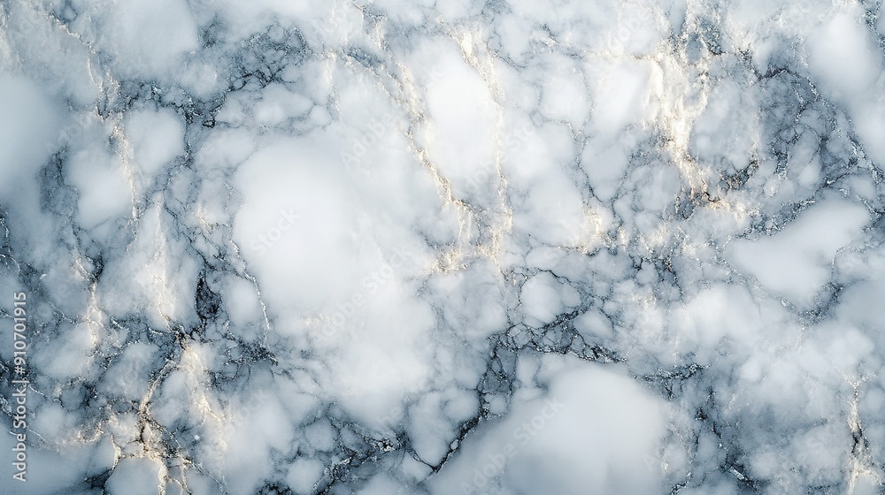 A Close-Up of White Marble with Gray Veins A Close-Up of White Marble with Gray Veins