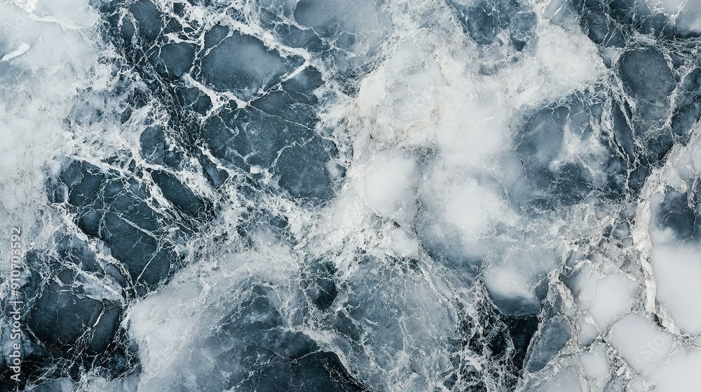 Abstract Swirls of White and Blue in a Stone Texture Abstract Swirls of White and Blue in a Stone Texture