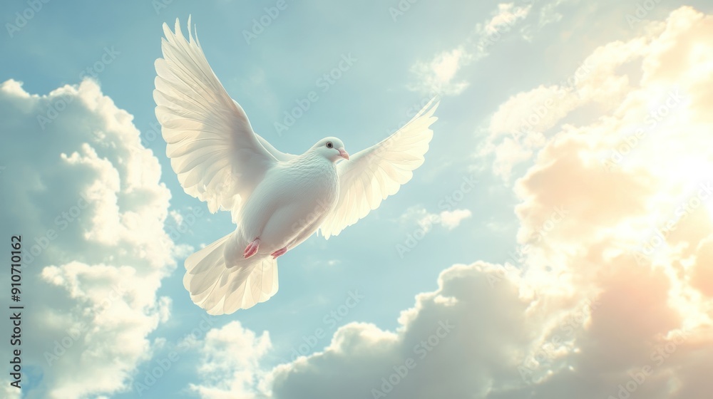 Dove Soaring Through the Sky Dove Soaring Through the Sky