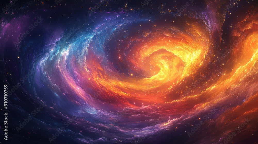 Obraz premium Cosmic Whirlpool