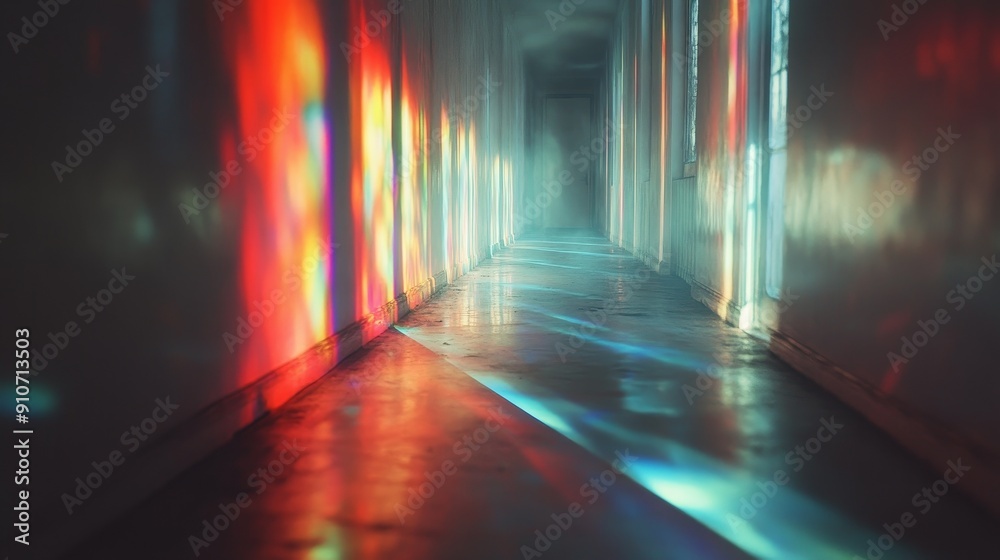 Detailed Illustration of Light Diffraction Patterns Showing the Behavior of Light Waves as They Pass Through a Narrow Slit, Demonstrating the Physical Phenomenon with Clear and Accurate Visualization Detailed Illustration of Light Diffraction Patterns Showing the Behavior of Light Waves as They Pass Through a Narrow Slit, Demonstrating the Physical Phenomenon with Clear and Accurate Visualization