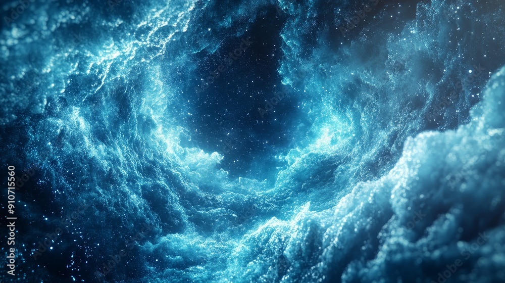 A Cinematic Exploration of a Sad Fantasy Space Theme in Cyan Color Tones, Capturing the Melancholic and Otherworldly Atmosphere with a Dramatic Visual Effect A Cinematic Exploration of a Sad Fantasy Space Theme in Cyan Color Tones, Capturing the Melancholic and Otherworldly Atmosphere with a Dramatic Visual Effect