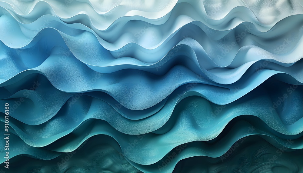 Abstract blue waves Abstract blue waves