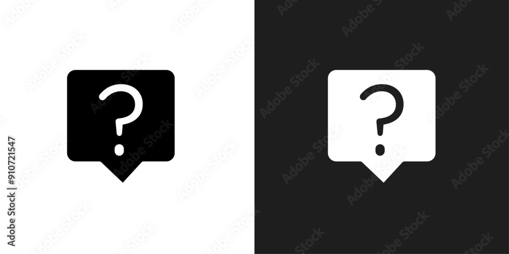 Interrogation icon line art vector Interrogation icon line art vector