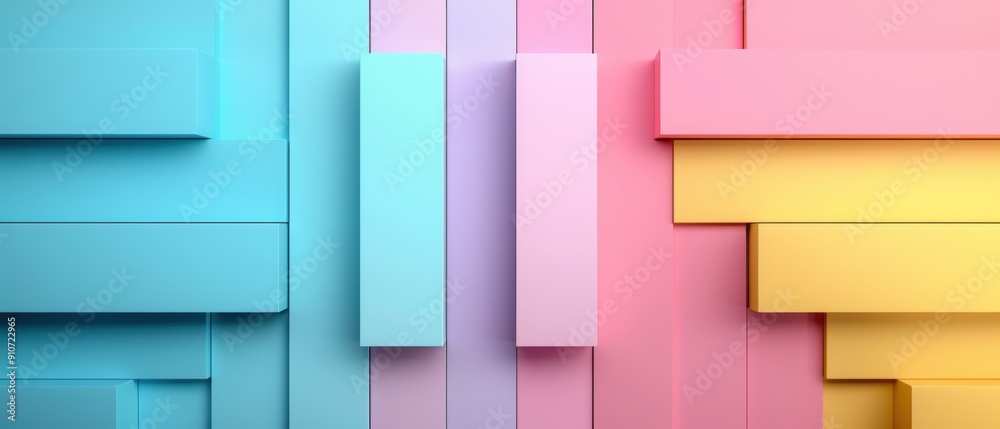 Tranquil Pastel Gradient Background in Blue, Pink, and Yellow Tranquil Pastel Gradient Background in Blue, Pink, and Yellow