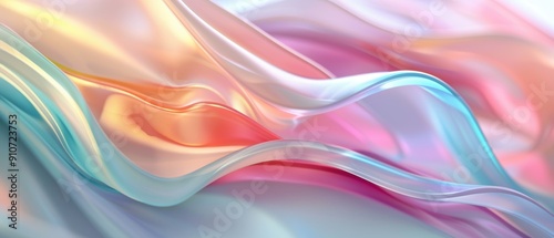 Tranquil Pastel Gradient Ombre Background in High Quality