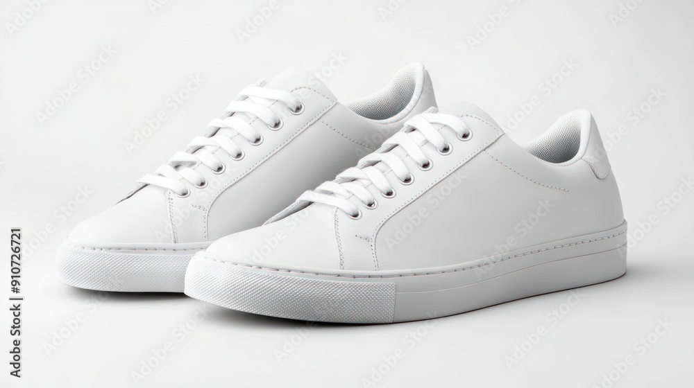 White Leather Sneakers White Leather Sneakers