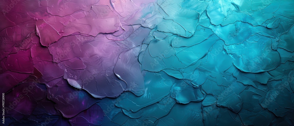 Ethereal Watercolor Dream: Light Purple and Teal Gradient with Textured Finish Ethereal Watercolor Dream: Light Purple and Teal Gradient with Textured Finish