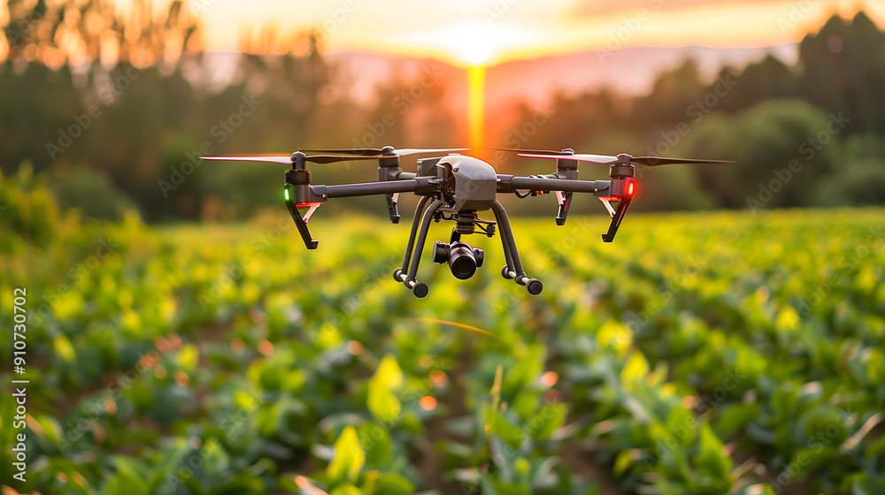 drone in farm drone in farm
