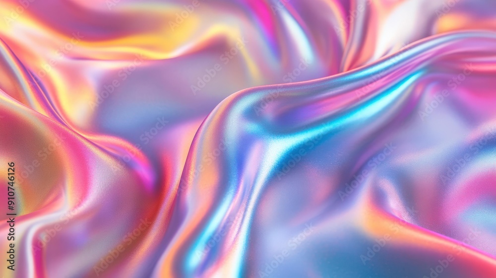 Obraz premium Holographic Texture