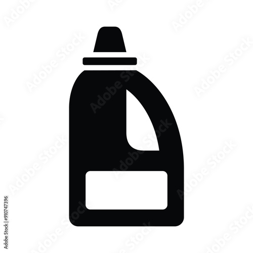 clothes freshener detergent solid icon vector design in trendy style