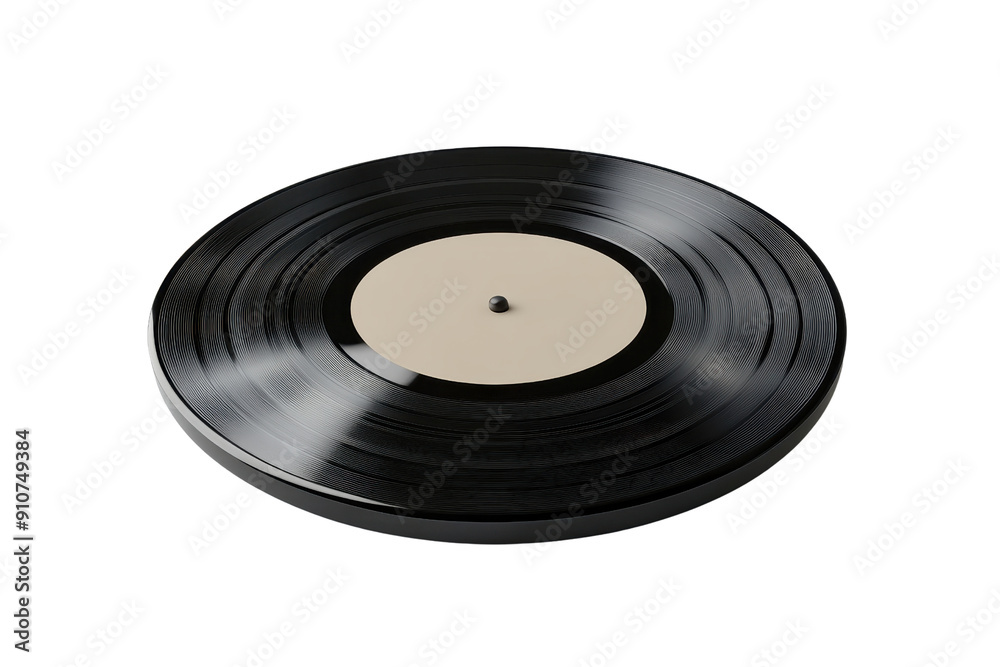 High-resolution image of a classic black vinyl record with a blank center label, ideal for music and retro-themed projects. High-resolution image of a classic black vinyl record with a blank center label, ideal for music and retro-themed projects.