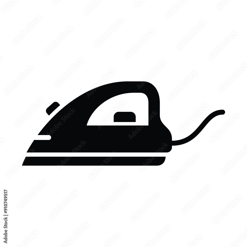 clothes ironing solid icon vector design in trendy style clothes ironing solid icon vector design in trendy style