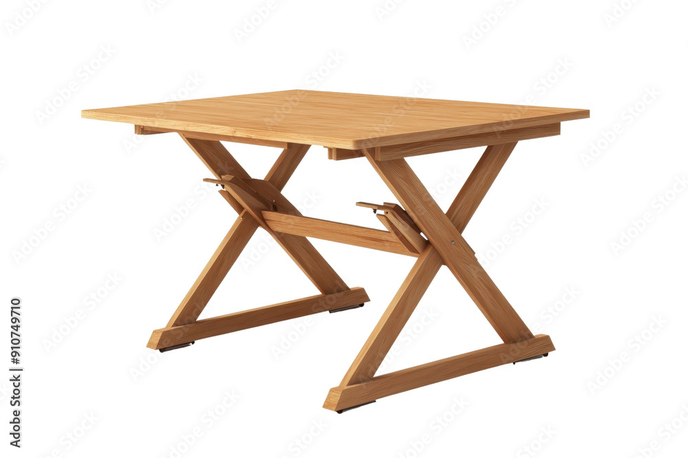 Modern wooden table with a unique, double-X leg design. Perfect for dining or workspace. High-quality craftsmanship and durable wood. Modern wooden table with a unique, double-X leg design. Perfect for dining or workspace. High-quality craftsmanship and durable wood.